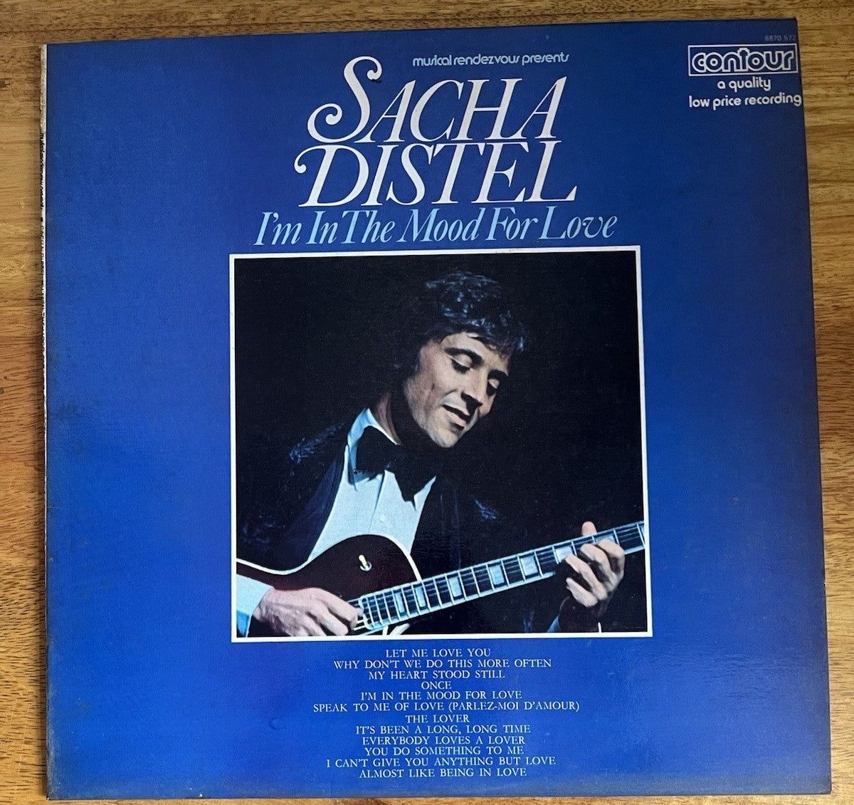 Sacha Distel - I'm In The Mood For Love 12 Inch Vinyl LP Album Record UK 1972